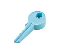 1 pz carino stile chiave gomma siliconica fermaporta anticollisione sicurezza in caso di incidente decorazioni for la casa protezione for le dita(Blue)