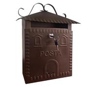 1 PZ CASSETTA POSTALE 'IRIS' cm 36x9x h 32 - rame antico NextradeItalia Mod.FERX.TETNWDNLM