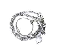 1 pz, catena per zampe di pappagallo, anello per zampe in piedi, accessori per l'addestramento al volo all'aperto per piccioni e uccelli,Diametro interno 6,5 mm