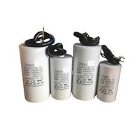 1 pz CBB60 450 V 2 uF ~ 100 uF PET Condensatore di avviamento del motore con terminale in filo a prova di esplosione for il motore della pompa dell'acqua del compressore d'aria(450-500V 35uF 45x92)