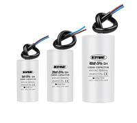1 pz CBB60 condensatore di avviamento 3uF~80uF 50/60Hz 450VAC(9uF 34x65mm)