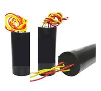 1 pz CBB60 doppia canna di capacità di avviamento lavatrice 9UF+4UF 10UF+4UF 10UF+5UF 12UF+5UF capacità duplex a quattro fili(12UF 6UF)