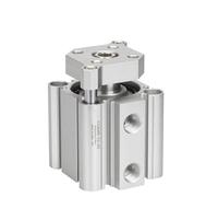 1 pz CDQMB CQMB12 CQMB16 CQMB20 CQMB25 CQMB32 CQMB40 50 63 80 100 5 a 100 mm Guida compatta Asta Cilindro pneumatico CQM(CDQMB50,Stroke 20mm)