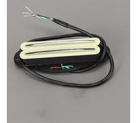 1 Pz Ceramic Hot Dual Rails Humbucker Pickup 6K Per Chitarra Elettrica ST 4 Colori A Scelta(Yellow)