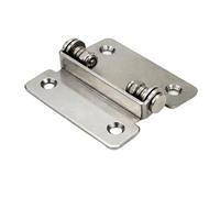 1 pz Cerniera di arresto con albero di smorzamento in acciaio inossidabile 304, pieghevole e fermabile, cerniera girevole regolabile a 180 gradi