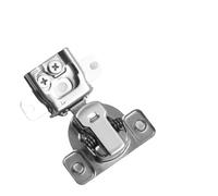 1 pz Cerniera for apertura interna invisibile for porta dell'armadio, copertura completa, ammortizzatore tridimensionale regolabile, molla(Inner door (buffer) Hinge)