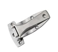 1 pz Cerniera for porta in acciaio inossidabile for impieghi gravosi Cuscinetto ispessito Fusione di alta precisione Cerniera for grandi attrezzature meccaniche