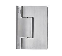 1 PZ Cerniera per Porta in Vetro Senza Telaio, Morsetto in Acciaio Inossidabile per Porta Doccia, Adatto per Vetro da 8-12mm, Supporto a Parete Vetro su Vetro a 90°