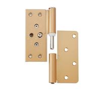 1 pz Cerniera regolabile for porta pieghevole universale in legno for porta scorrevole for hotel in acciaio for climi freddi(Elegant Black R right Pack (single))