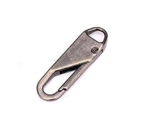 1 PZ Cerniera Tirare Sostituzione Kit di Riparazione Slider Pull Tab Fixer Cerniere In Metallo Per Testa King Box Primavera Basso Profilo, B, One Size