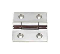 1 pz. Cerniere di grandi dimensioni in fusione di precisione in acciaio inossidabile 304 for apparecchiature elettriche industriali e for impieghi gravosi(100mmx100mmx6mm-T)
