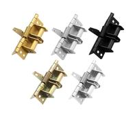 1 pz Cerniere for porte a chiusura automatica Arresto automatico Velocità Mute Chiudiporta idraulico Tampone regolabile Libreria Cancello antivento Localizzatore ad angolo retto(Color-A)