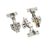 1 pz Cerniere idrauliche in acciaio inossidabile laminato a freddo for ante di armadietti Tampone di smorzamento Molla for aeroplano Ferramenta for porte(1.2 Hydraulic large bend)