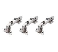 1 pz Cerniere nascoste 165 gradi Ammortizzatore pieghevole idraulico Tampone Cerniera for porte Accessori for finestre Forniture for mobili(Half Overlay)