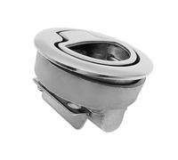 1 pz. Chiusura for boccaporto in acciaio inossidabile 316 da 2" con serratura girevole, maniglia di sollevamento, maniglia a filo, accessori for barche, 62 mm