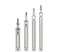 1 pz. Cilindro pneumatico mini CDJ2B a doppia azione, stelo singolo, alesaggio 10 mm, 12 mm, 16 mm, 10~200 mm CDJ2B10 CDJ2B12 CDJ2B16(Stroke 200 mm,CDJ2B12)