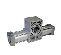 1 pz Cilindro rotante pneumatico Cilindro oscillante a pignone e cremagliera QGK QGK125 90° 180° 360° QGK125X90-S QGK125X180-S QGK125X360-S(QGK125X90-S)