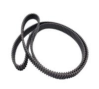 1 pz. Cinghia dentata in gomma a doppia faccia DA8M, DA8M1096/1104/1112/1120, passo 8 mm, larghezza 20-60 mm, cinghia dentata D8M (n. 4189)(DA8M-1104,45mm)