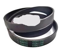 1 pz Cinghia for lavatrice a tamburo 6EPJ1139 6EPJ1140 6EPJ1238 6PJE1240 NN(6EPJ1140)