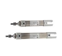 1 pz CJ2D CJ2D10 CJ2D16 Corsa 5~200mm Doppia forcella con perni Mini cilindro pneumatico Cilindro pneumatico a doppia azione a stelo singolo(Stroke 45mm,CJ2D10 Bore10mm)