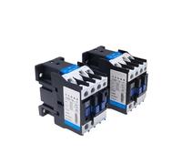 1 PZ CJX2-1810 CJX2-1801 Tensione bobina contattore 220 V 24 V CA 1 fase 380 V CA 3 fasi NO NC 18A su guida Din 3 P(CJX2-1801 24VAC)