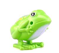 1 pz Clockwork Rana Giocattolo Nostalgico Giocattoli Riutilizzabili in Plastica Rana Salto Rana per Bambini e Adulti Educativi Giocattoli Divertenti Regalo Verde Pratica Sostenibilità