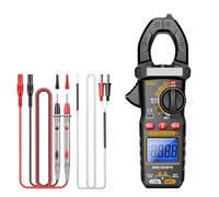 1 pz CM85 600A Pinza amperometrica Misurazione della potenza senza contatto 6000 conteggi Multimetro for elettricisti NCV ad alta precisione(CM85 Black)