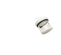 1 pz compatibile con Siemens compatibile con Bosch tappo della pompa di scarico della lavatrice tappo dell'acqua tappo del filtro manopola copertura accessori(B white)