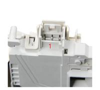 1 pz compatibile for Siemens, serratura della porta della lavatrice a tamburo WS10M368TI/WM10S360TI accessori for interruttori della porta(1 UK)