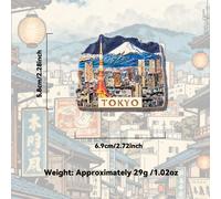 1 pz con di Tokyo che , l'incantevole della città e il , catturando della e naturale di Tokyo. È per l'arredamento