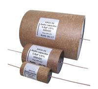 1 pz. Condensatore Audio a Tubo di Carta immerso in Olio in Lamina di Rame Serie KPCU-1(1.5UF 250V)