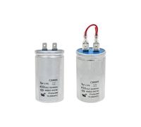 1 pz. Condensatore di avviamento for lavatrice automatica CBB65 450 V 9 UF antideflagrante con guscio in alluminio, inserto singolo/con filo(9UF ribbon cable)