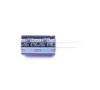 1 Pz Condensatore elettrolitico in alluminio Dip 4700uf±20% 50V Cavo radiale, 22x35mm KM478M050N35RR0VH2FP0 KHzIgRdY