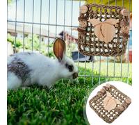 1 PZ Coniglio Erba Mat Bunny Chinchilla Dente Pulizia Dente Cage Texe Tappetino
