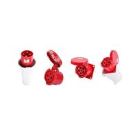 1 pz connettore aeronautico impermeabile IP67 63A / 125A spina diritta 3-core 4-core 5-core industriale esposta e nascosta(4 core 125A exposed144)
