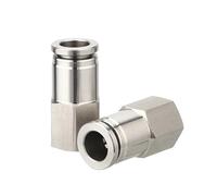 1 pz. Connettore for distributore di fusti di birra e gas con blocco a sfera e raccordo a pressione da 8/9,5 mm.(B)