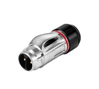 1 pz connettore industriale impermeabile M20 2 3 4 5 7 9 12 14 pin e connettori for cavi metallici da pannello(Male Plug ONLY,4P)