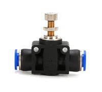 1 pz connettore PA/SA componenti manuali accessori pneumatici con tubo a spinta rapida combinato valvola a farfalla con regolatore diretto in plastica(SA 8)