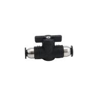 1 pz connettore pneumatico PU tubo 'aria valvola di intervento rapido BUC8 interruttore manuale del da 10 mm(BUC-6)