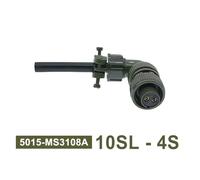 1 pz. Connettori con specifiche MIL-C 5015 10SL-3 10SL-4 - Connettori circolari impermeabili for uso broadcast(Head 3108 10-4s)