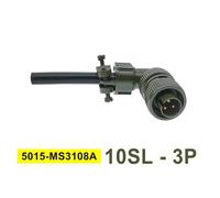 1 pz. Connettori con specifiche MIL-C 5015 10SL-3 10SL-4 - Connettori circolari impermeabili for uso broadcast(Head 3108 10-3p)