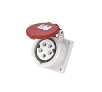 1 pz connettori for prese e spine industriali installazione superficiale e nascosta 3 4 5 fori nucleo 16 A 32 A impermeabile due trifase(1531)
