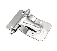 1 pz Contenitore con cerniera in acciaio inossidabile, scomparto refrigerato, porta laterale for camion, tipo scatola for consegna espressa, trasporto