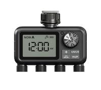 1 pz. Controller for di irrigazione da giardino con timer elettronico automatico a 2 uscite for cortile esterno HCT-M06(HCT-M09)