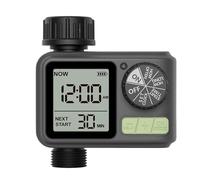 1 pz. Controller for di irrigazione da giardino con timer elettronico automatico a 2 uscite for cortile esterno HCT-M06(HCT-M05)