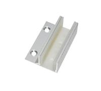 1 pz. Controller for morsetto in vetro F, ammortizzatore oscillante, sensore di battuta for binario, dispositivo di rinforzo for porta scorrevole sospesa, parte hardware(B style)