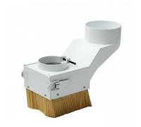 1 pz. Copertura antiparticolato for macchina for incidere Materiale in nylon di lunga durata Collettore di spazzole for copertura antiparticolato for macchina for incidere(Spindle 100 Dust 1 B)