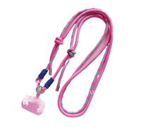 1 pz Corda for appendere il telefono cellulare Lunga tracolla Regolabile Appeso al collo for uomini e donne All'aperto Viaggio Catena pendente appesa(D)