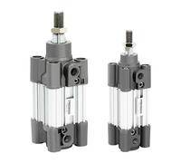 1 pz CP96SDB Serie Cilindro Pneumatico Standard Alesaggio 32mm/40mm/50mm/63mm/80mm/100mm, Corsa 25-350mm Pistone Aria Doppio Effetto(Stroke 250mm,Bore 50mm)