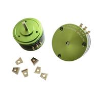 1 pz CPP45x2 misuratore verde CPP45Bx2 potenziometro in plastica conduttiva di precisione 1K 2K 5K 10K interruttore sensore angolare(500R,CPP45X2_6PIN 6 FOOT)
